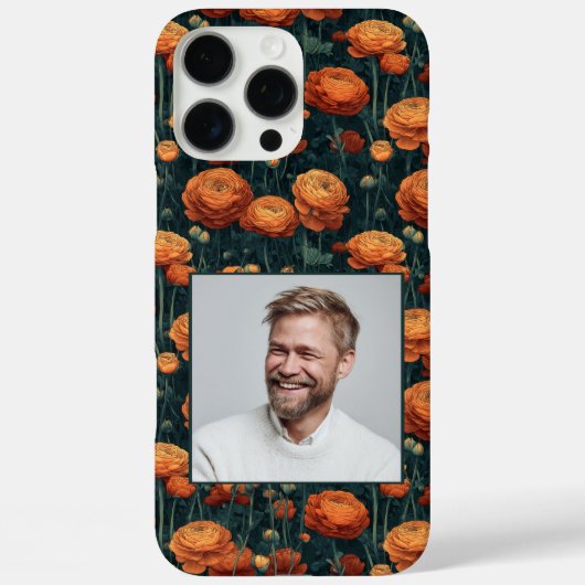 Klassiek bruidsmeisje cadeau Ranunculus op maat  Case-Mate iPhone Case (Achterkant)