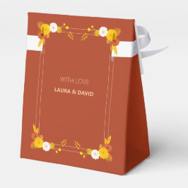 Klassiek bruiloft thema bedankdoosjes
