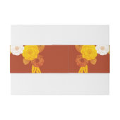 Klassiek bruiloft thema uitnodigingen wikkel (Achterkant Voorbeeld)