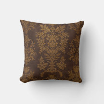 Klassiek bruin gouden ornament, vintage