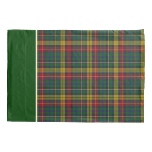 Klassiek Buchanan Tartan Pset Pillow Hoesje Kussensloop (Achterkant)
