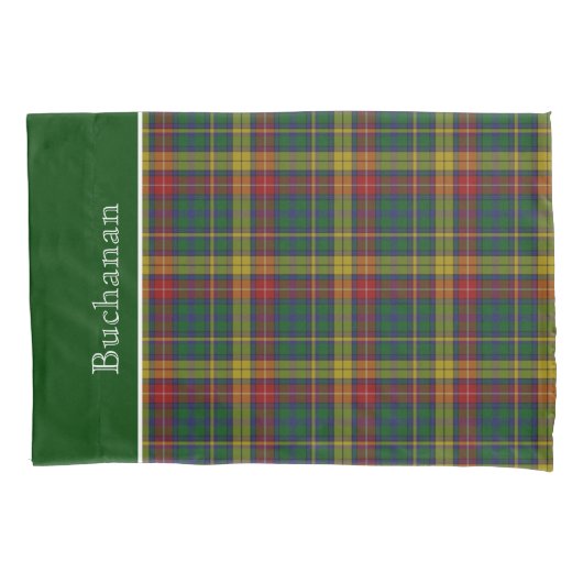 Klassiek Buchanan Tartan Pset Pillow Hoesje Kussensloop (Voorkant)