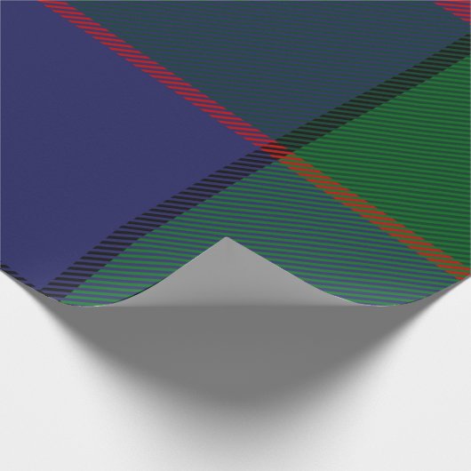 Klassiek Buffalo Plaid inpakpapier (Hoek)