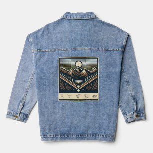 Klassiek/ buiten/wildernis denim jacket