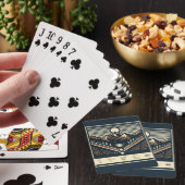 Klassiek/ buiten/wildernis pokerkaarten (Insitu)