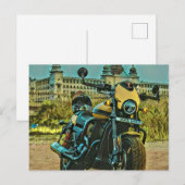 klassiek  cadeau voor motorfietsen briefkaart (Voorkant / Achterkant)