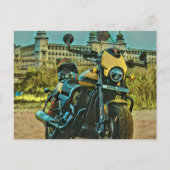 klassiek  cadeau voor motorfietsen briefkaart (Voorkant)