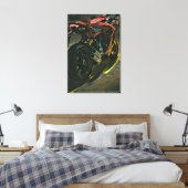 klassiek  cadeau voor motorfietsen canvas afdruk (Insitu (Slaapkamer))