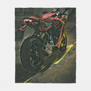 klassiek cadeau voor motorfietsen fleece deken