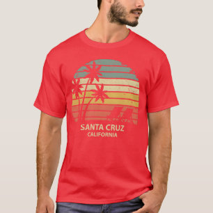 Klassiek Californisch Santa Cruz Beach cadeau T-shirt