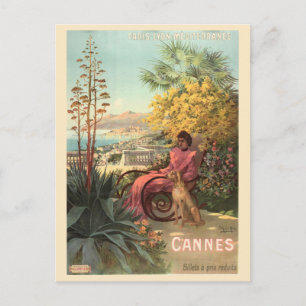 Klassiek Cannes Frankrijk Franse Riviera Reizen Briefkaart