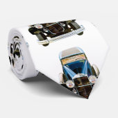 Klassiek carterpatroon #8 bij Garysretrogarage Stropdas (Opgerold)