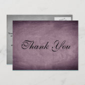 Klassiek Chalkboard | Hartelijk dank Briefkaart (Voorkant / Achterkant)