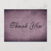 Klassiek Chalkboard | Hartelijk dank Briefkaart (Voorkant)