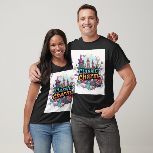 Klassiek Charm T-Shirt Design (Unisex)
