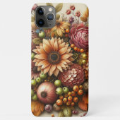 Klassiek chic antiek herfst bloemschilderij Case-Mate iPhone case (Achterkant)