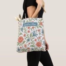 Klassiek chic bloempatroon gepersonaliseerde boods