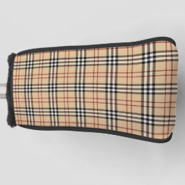 Klassiek chic Schots geruit patroon Golfheadcover