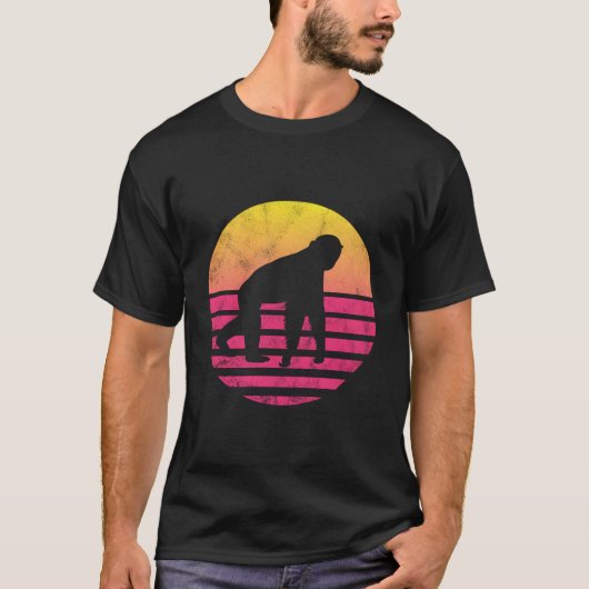 Klassiek chimpansee cadeau t-shirt (Voorkant)