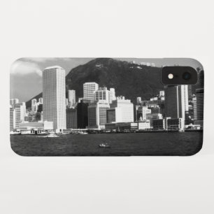 Klassiek China Hongkong baai wolkenkrabbers uitzic Case-Mate iPhone Case