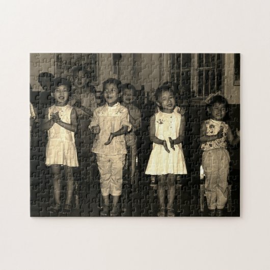 Klassiek Chinees Changsha kinderopvang Legpuzzel (Horizontaal)