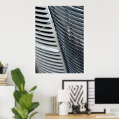 klassiek chroomrooster voor auto's poster (Thuiskantoor)