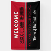 Klassiek! Class Reunion CUSTOM Reunion banner (Verticaal)