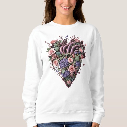 Klassiek Comfort: Vrouwen Basic Sweatshirt (Voorkant)