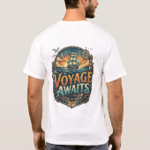 Klassiek comfortabele designer T-shirt (Achterkant)