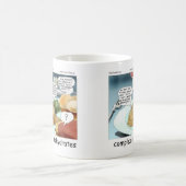 Klassiek complex koolhydraten filosofische strip koffiemok (Center)