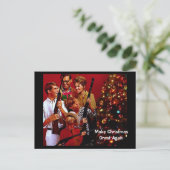 Klassiek Conservatief Maak Kerstmis Weer Groot Feestdagenkaart (Staand voorkant)