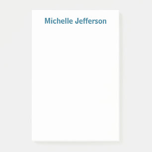 Klassiek Creatief Trendy Wit Oceaanblauw Post-it® Notes