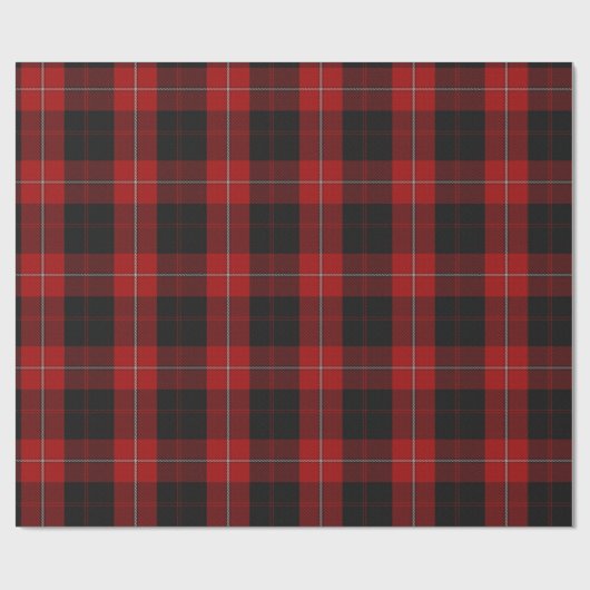 Klassiek Cunningham Tartan Pset Wrappapier Cadeaupapier (Vlak)