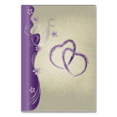 klassiek curvy ontwerp | Vlierbes Kaart (Achterkant)