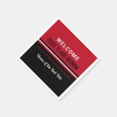 Klassiek! Custom klasse reünie papier servet (Hoek)