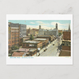 Klassiek Dallas, Texas Briefkaart