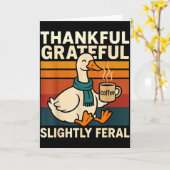 Klassiek Dankbaar Erkentelijk Licht Wild Grappig G Kaart (Gele Bloem)