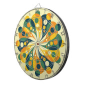 Klassiek Dartboard met maatwerk Dartbord (Voorkant Rechts)