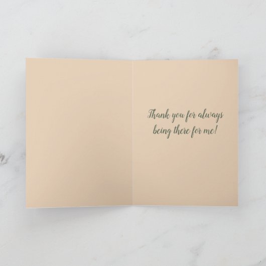 Klassiek De Brei-les op Moederdag Kaart (Binnen)