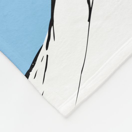 Klassiek| De grijze en maximale wegloper Fleece Deken (Hoek)