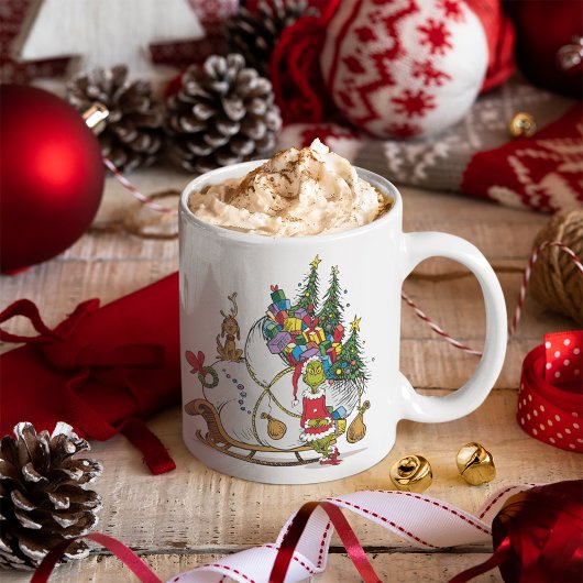 Klassiek de Grinch | De slang van de Grinch en Max Koffiemok