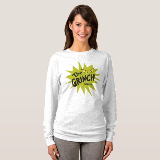 Klassiek de Grinch | Green Starburst T-shirt (Voorkant volledig)