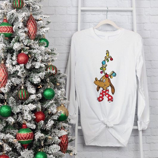 Klassiek de Grinch | Max - Happy Wholidays T-shirt