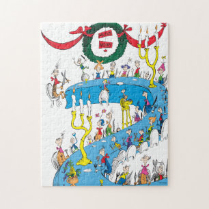Klassiek de Grinch   Merry Merry Feast Legpuzzel