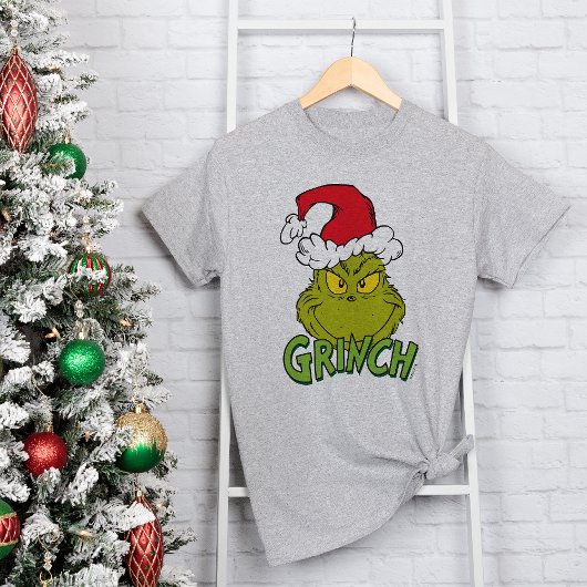 Klassiek de Grinch | Naughty of Nice Tri-Blend Shirt