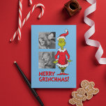 Klassiek de Grinch | Santa Claus Feestdagenkaart<br><div class="desc">De feestdagen zijn niet compleet zonder The Grinch. HOE DE GROTE STOLE CHRISTMAS EEN klassiek verhaal is van een stad genaamd Who-ville en hoe de kerstsfeer zelfs de koudste harten kan smelten.</div>