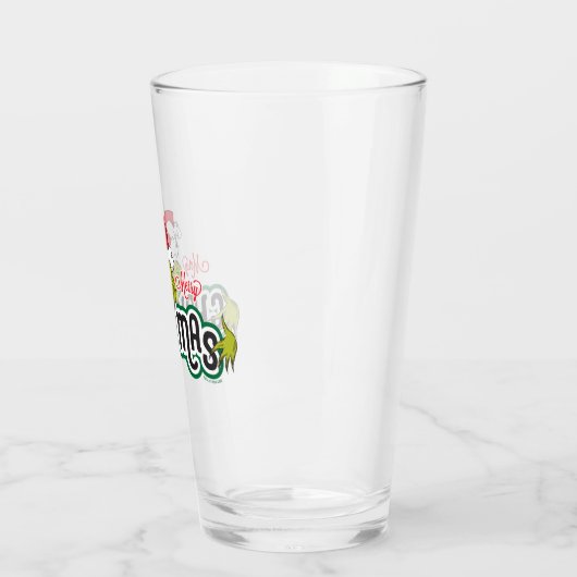 Klassiek de Grinch | Vroegere kerst Glas (Links)