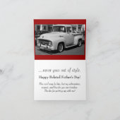 Klassiek… (de late kaart van Vaderdag) (Binnen)