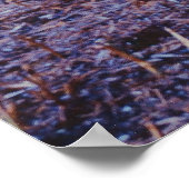 Klassiek dennupmeisje op een motorfiets poster (Hoek)