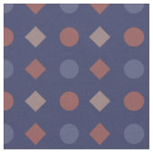 Klassiek diamant-dot geometrisch patroon – stof (Close Up)